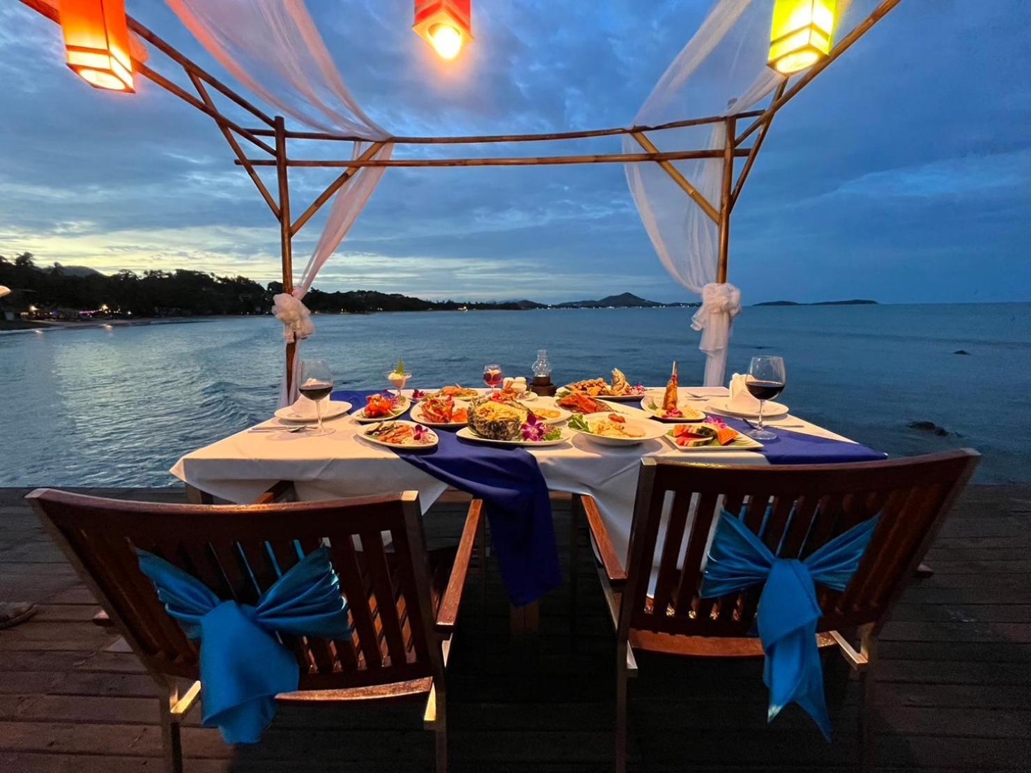 ซี ฟรอนท์ พูล วิลลา บาย เดอะสราญ Hotel หาดเฉวง ภายนอก รูปภาพ