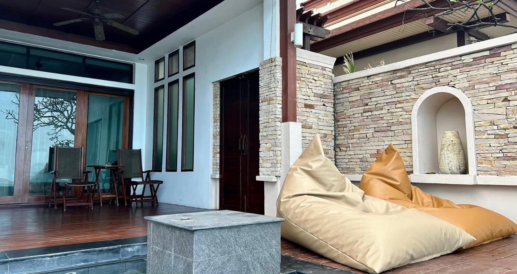 ซี ฟรอนท์ พูล วิลลา บาย เดอะสราญ Hotel หาดเฉวง ภายนอก รูปภาพ
