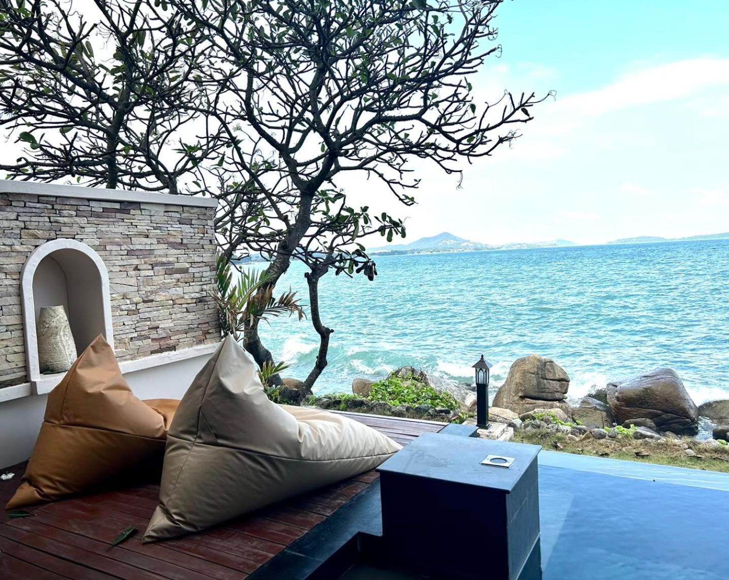 ซี ฟรอนท์ พูล วิลลา บาย เดอะสราญ Hotel หาดเฉวง ภายนอก รูปภาพ